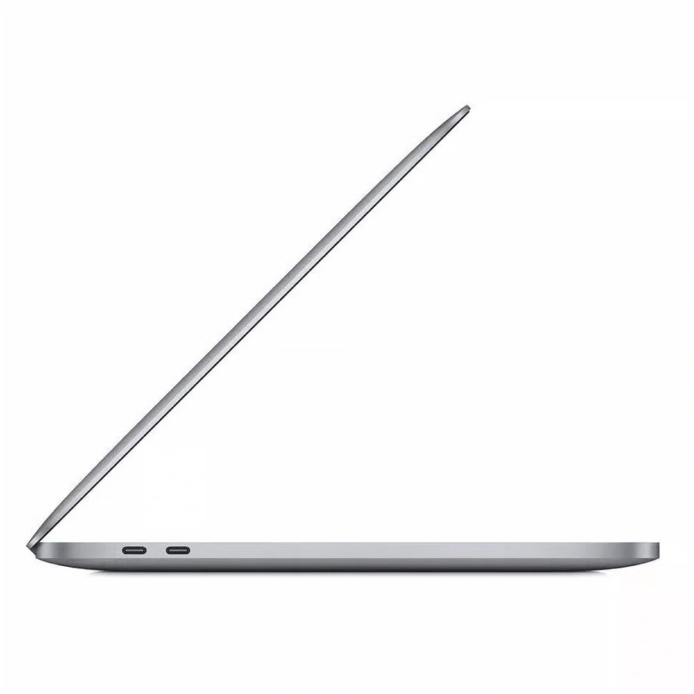 Apple space gray Laptop with Sleek Design